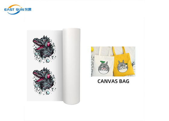 قیمت خوب DTF مات انتقال حرارت فیلم PET 0.075mm*60cm*100m برای تی شرت آنلاین