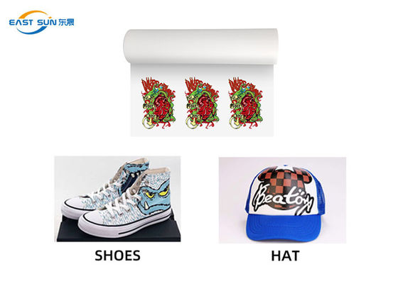 قیمت خوب رول فیلم چاپ دو طرفه DTF با پوست گرم و پوست سرد آنلاین