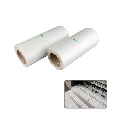 قیمت خوب رول فیلم انتقال مات PET DTF 75 میکرون لایه برداری سرد دو طرفه آنلاین