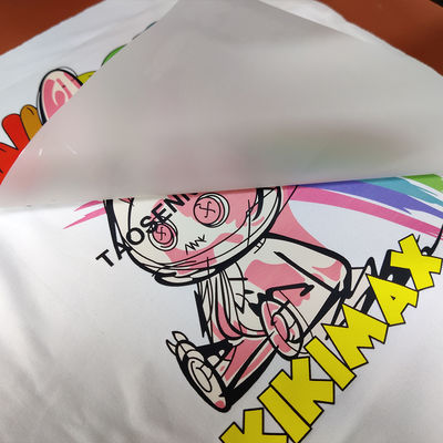 قیمت خوب نمونه رایگان دو طرفه مت DTF 30cm 60cm پوست سرد پوست گرم فیلم Dtf رول آنلاین