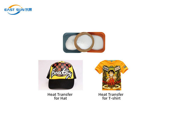 قیمت خوب پودر چسب ذوب داغ نرم با مقاومت در برابر شستشو 40C-60C برای چاپ DTF آنلاین