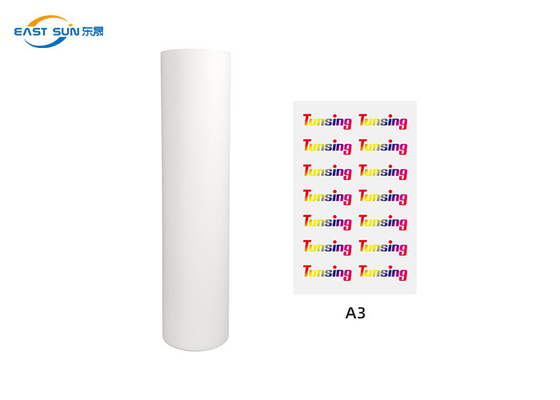 قیمت خوب فیلم DTF 100M در هر رول 60Cm انتقال گرما فیلم PET پوست سرد برای تی شرت آنلاین