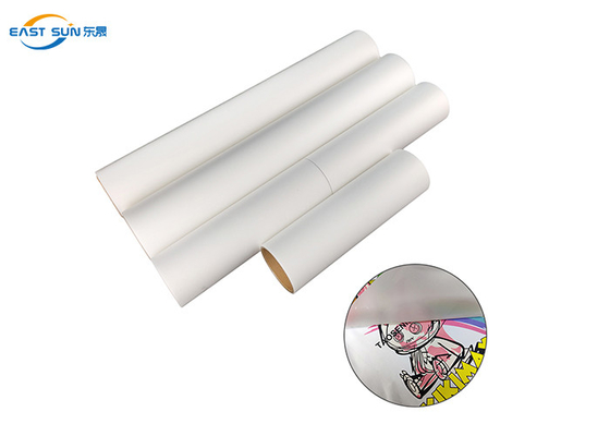 Good price 100m Per Roll DTF Printing Film Free Sample Hot Peel Single Side Matte PET DTF Film (فیلم چاپی DTF 100 متری در هر رول) فیلمی بدون نمونه از جنس PET آنلاین