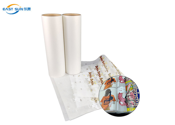0.075mm ضخامت Dtf فیلم چاپی برای صنعت پوشاک