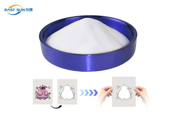 قیمت خوب پودر چسب TPU DTF با اندازه متوسط و ریز، 80 تا 200 میکرون، برای چاپ DTF با پاشیدن پودر آنلاین