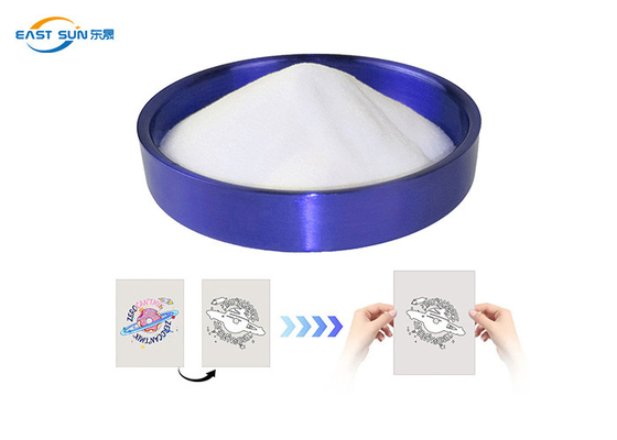 قیمت خوب 80-200 Micron 1kg White DTF Fine PU Glue Powder 20kg Hot Press Powder آنلاین