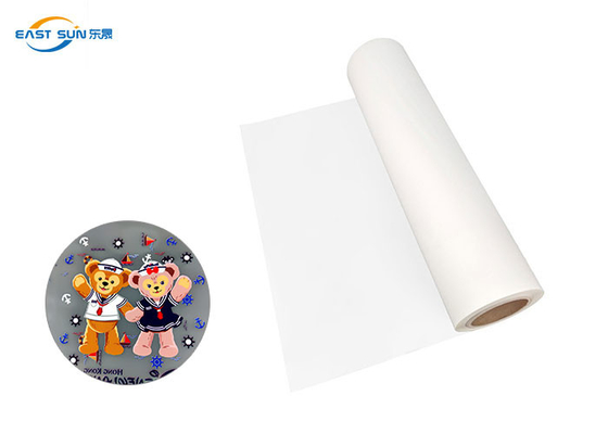 Good price A4 A3 انتقال حرارت DTF PET Flim لایه برداری داغ / لایه برداری سرد یک طرفه برای لباس آنلاین